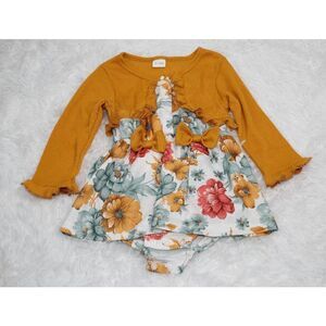 Floral Baby Girl Romper